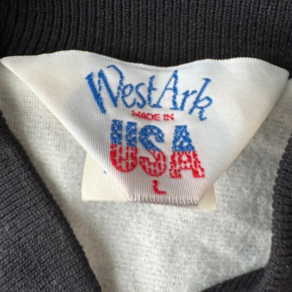 Vintage Al Kader Shriners Fraternity Jacket Satin Black Snap Bomber L Portland - Picture 3 of 9